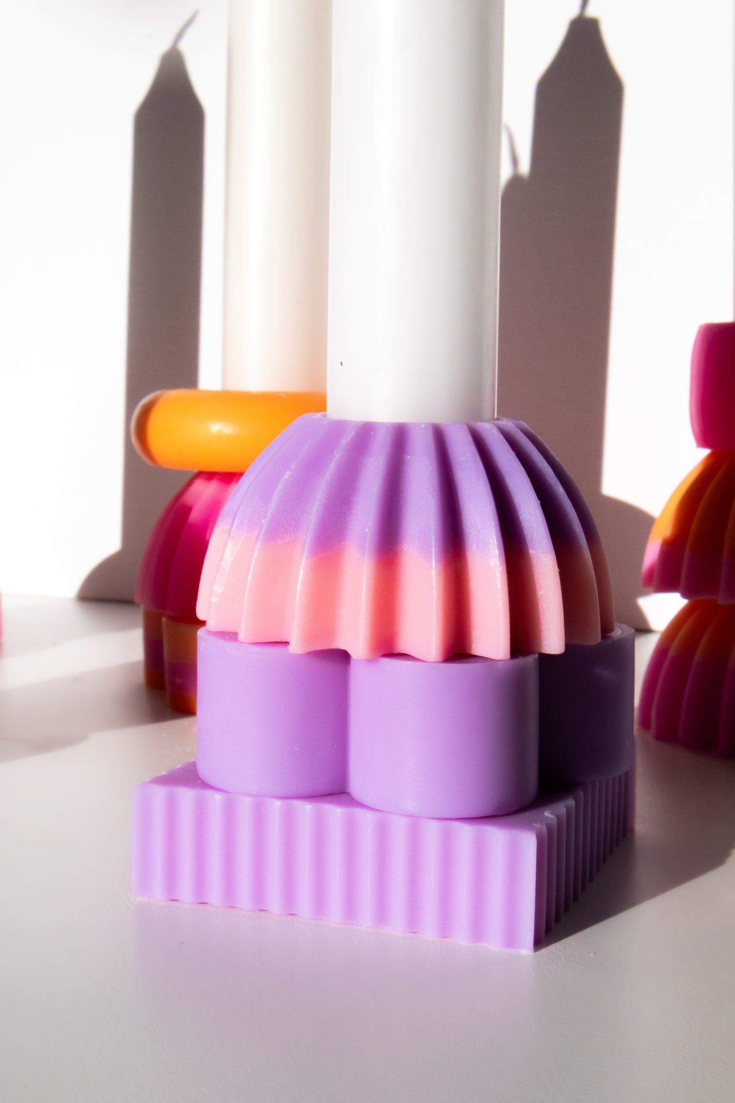 Candle #005 · Lila